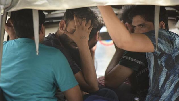 Five persons accused in the SSC paper leak case were arrested by the Special Investigation Unit Darya Ganj, Delhi Police Unit. The HRD ministry’s secretary Anil Swarup said that, the CBSE will not conduct a retest of the Class 10 mathematics exams. (Vipin Kumar / HT Photo)