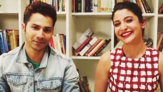 Anushka Sharma and Varun Dhawan are in Delhi to shoot Sui Dhaaga.