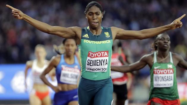 Caster Semenya will be the favourite to win the 800 and the 1,500m races at the Commonwealth Games 2018. (AP) Caster Semenya will be the favourite to win the 800 and the 1,500m races at the Commonwealth Games 2018. (AP)