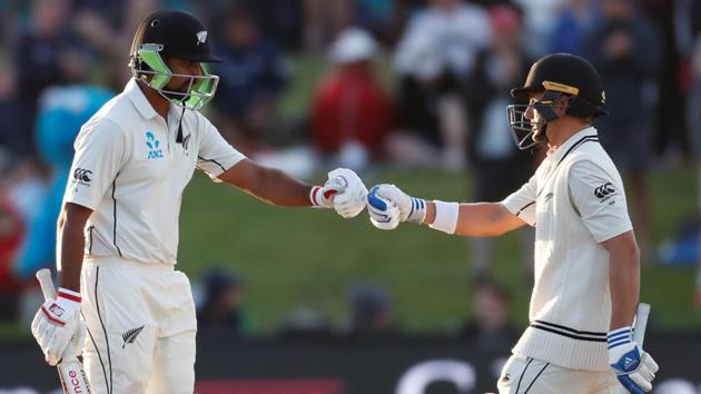 Ish Sodhi and Neil Wagner defied England’s bowling attack to help New Zealand salvage the second Test and clinch a 1-0 series win.(REUTERS)