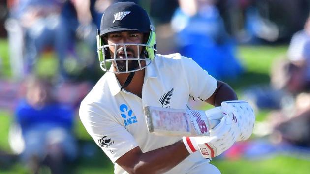 Ish Sodhi in action for New Zealand during Day 5 of their second Test against England in Christchurch on Tuesday.(AFP)