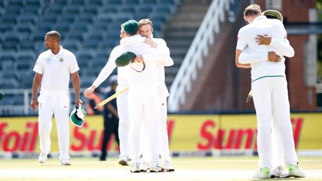 South Africa eventually won the Test by 492 runs. (AFP) 