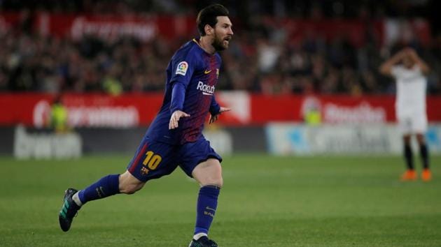 Lionel Messi is expected back for Wednesday’s Champions League quarter-final first leg against Roma and for Barcelona his return cannot come soon enough.(REUTERS)