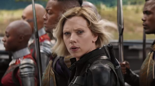 Scarlett johansson infinity war hot sale