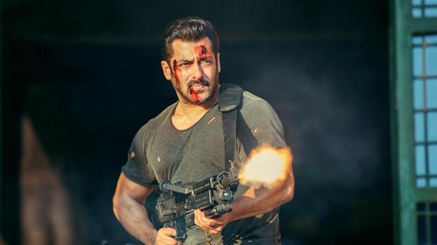 Salman Khan in Tiger Zinda Hai.(YouTube) Salman Khan in Tiger Zinda Hai.(YouTube)