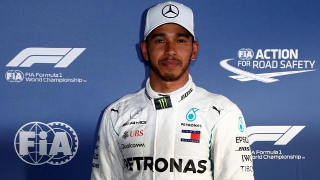 Mercedes’ Lewis Hamilton will eye a win at the weekend’s Formula One Bahrain Grand Prix.(Reuters)
