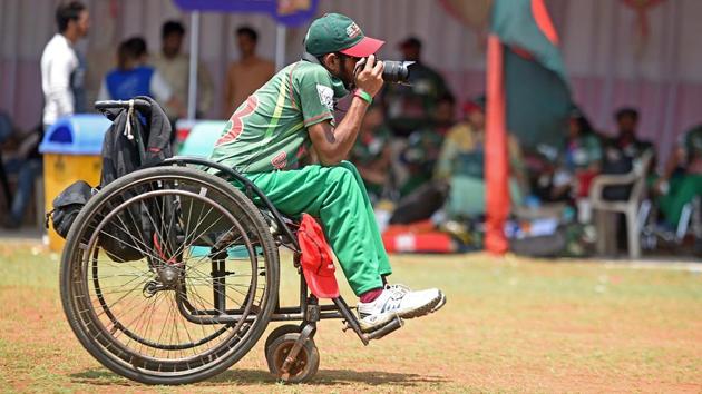 In the third and final match, the home team scored 101 runs in 20 overs. (Satyabrata Tripathy/HT Photo) 