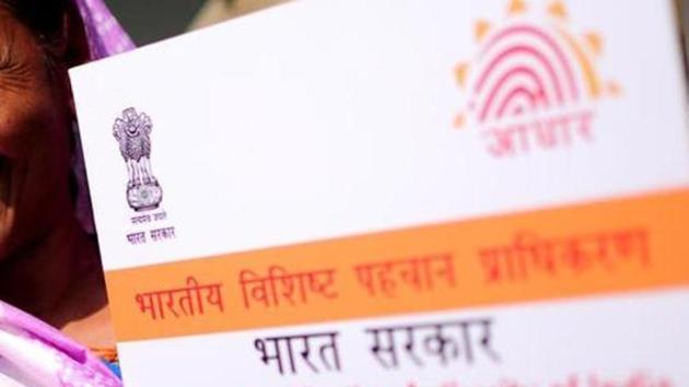 A Supreme Court constitution bench led by Chief Justice Dipak Misra is hearing a clutch of petitions against Aadhaar.(Livemint file) A Supreme Court constitution bench led by Chief Justice Dipak Misra is hearing a clutch of petitions against Aadhaar.(Livemint file)