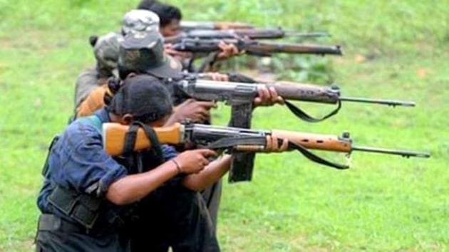 At least five Maoists were gunned down in an encounter with the security forces near Bhargaon forests in Jharkhand’s Latehar.(File Photo/For Representation)