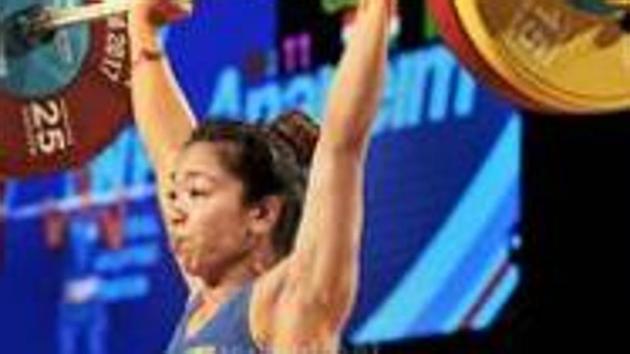 Mirabai Chanu is expected to win gold in the 48kg category and break the games record (PTI) Mirabai Chanu is expected to win gold in the 48kg category and break the games record (PTI)