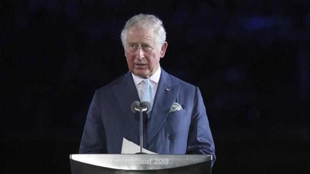 Prince Charles declares the games open during the opening ceremony for the 2018 Commonwealth Games. (AP)