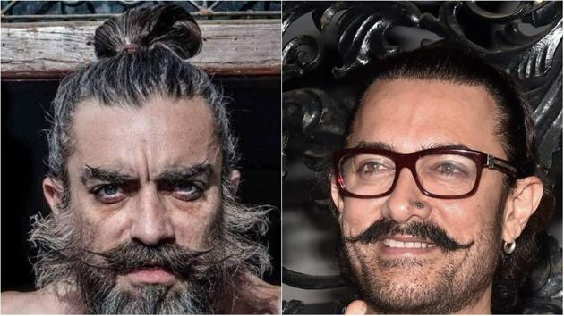 Check how Aamir experimented with his looks for Dhoom 3