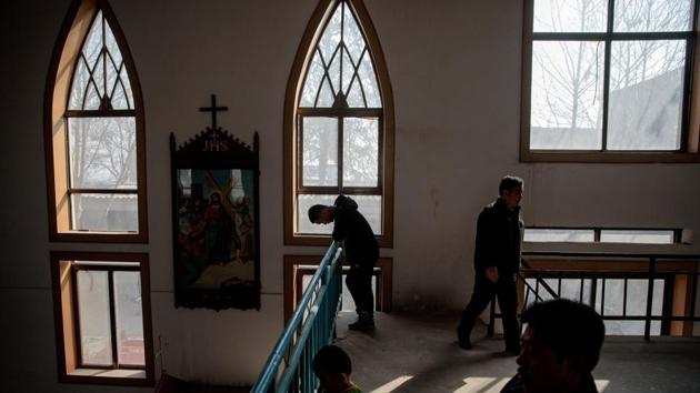 Pei Ziming, a retired wedding officiator, said the real issue is that the Vatican and Beijing have competing ideologies. “They say you can see what truly matters to a country by considering its architecture. In many European countries, the biggest buildings are the churches. In China, the biggest buildings are all banks and government offices, because that’s where real faith lies.” (Damir Sagolj / REUTERS)