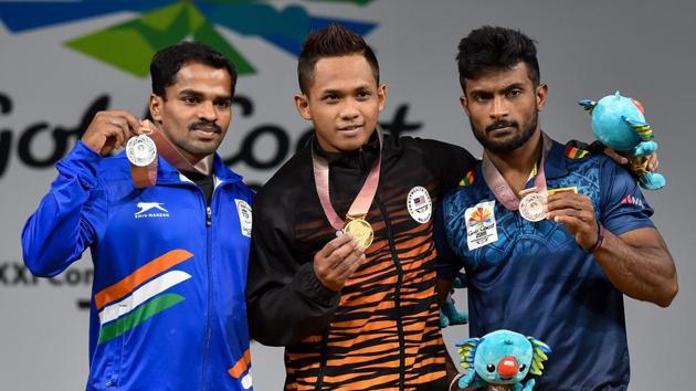 P Gururaja never thought of weightlifting till as late as 2010, he was 17 then, because wrestling was his passion.(PTI) P Gururaja never thought of weightlifting till as late as 2010, he was 17 then, because wrestling was his passion.(PTI)