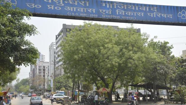 The matter relates to nine plots in Vasundhara where unsanctioned construction was allegedly carried out. (Sakib Ali/HT Photo) The matter relates to nine plots in Vasundhara where unsanctioned construction was allegedly carried out. (Sakib Ali/HT Photo)
