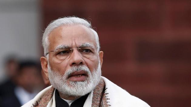 Prime Minister Narendra Modi on Thursday extended his greetings on National Maritime Day and said the government’s efforts for a vibrant maritime sector were inspired by Dalit icon BR Ambedkar. “It was Babasaheb who gave topmost importance to Jal Shakti, waterways, irrigation, canal networks and ports. His work in this sector augured extremely well for the people of India,” he tweeted. (REUTERS File) Prime Minister Narendra Modi on Thursday extended his greetings on National Maritime Day and said the government’s efforts for a vibrant maritime sector were inspired by Dalit icon BR Ambedkar. “It was Babasaheb who gave topmost importance to Jal Shakti, waterways, irrigation, canal networks and ports. His work in this sector augured extremely well for the people of India,” he tweeted. (REUTERS File)