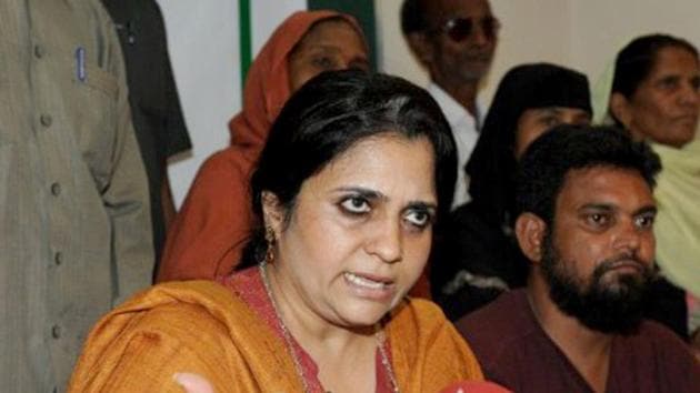 Teesta Setalvad had approached the high court seeking a transit anticipatory bail.(AFP File Photo) Teesta Setalvad had approached the high court seeking a transit anticipatory bail.(AFP File Photo)