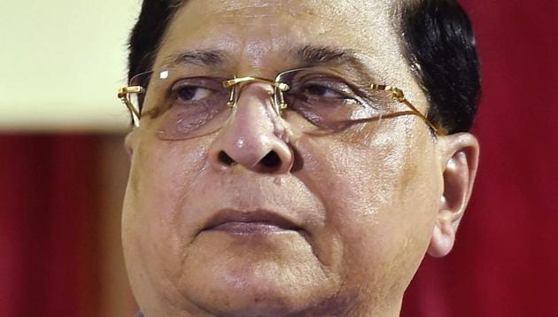 CJI Dipak Misra has been named as one of the respondents in the PIL along with the registrar of the Supreme Court.(PTI File Photo)