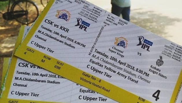 Cricket Match Ticket Price In India Ipl