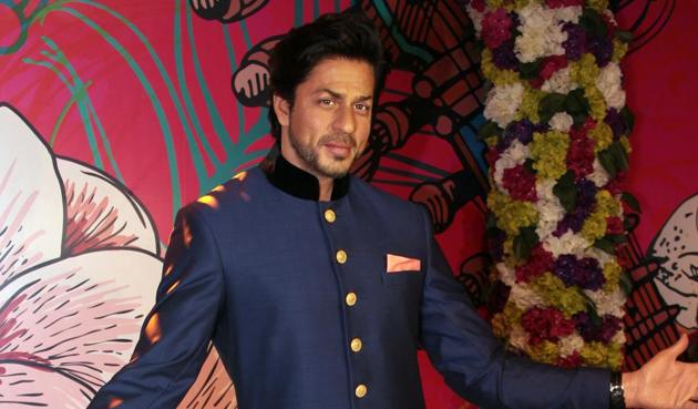 Wax statute of Shah Rukh Khan was unveiled at Madame Tussauds in the Capital. (Photo: Shivam Saxena/ HT) Wax statute of Shah Rukh Khan was unveiled at Madame Tussauds in the Capital. (Photo: Shivam Saxena/ HT)