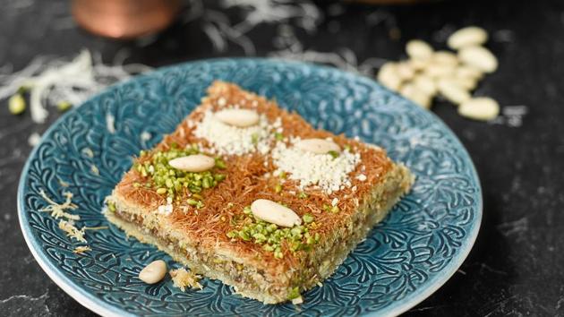 A traditional Arabian dessert.(Shutterstock)