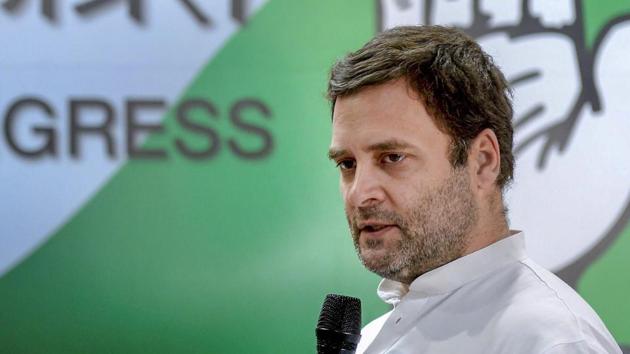 The April 29 rally is seen by political observers as an extension of the Congress’ plan to reach out to people after the second half of the Parliament’s budget session was washed out.(PTI File Photo)