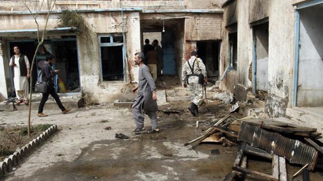 A bombing attack in Afghanistan. Qari Hekmat, the Islamic State commander killed in airstrike, was involved in or responsible for deadly terrorist attacks in the country.(AP File Photo) A bombing attack in Afghanistan. Qari Hekmat, the Islamic State commander killed in airstrike, was involved in or responsible for deadly terrorist attacks in the country.(AP File Photo)