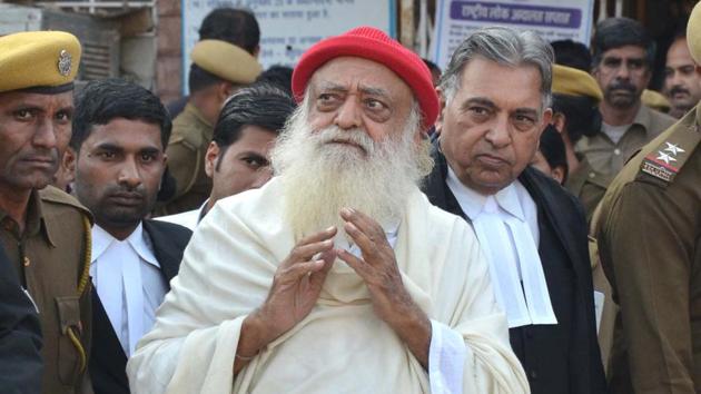 Asaram is also facing a rape case in Gujarat. (HTFile) Asaram is also facing a rape case in Gujarat. (HTFile)