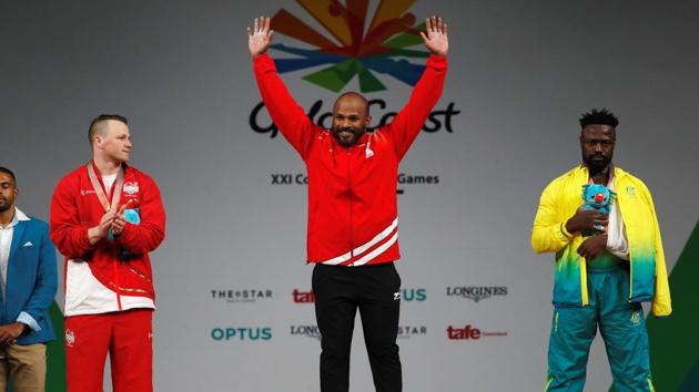 Satish Kumar Sivalingam hails from Sathuvachari, a village near Tamil Nadu’s Vellore town regarded as a weightlifting nursery.(REUTERS)