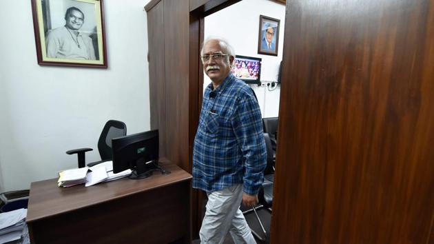 TDP MP Ashok Gajapathi Raju and his colleague YS Chowdary stepped down as ministers in the NDA government. The Bharatiya Janata Party later in March lost the TDP, a crucial southern ally over denial of special category status. The party also gave notice to move a no-confidence motion against the Narendra Modi government for denying the status as promised in the 2014 bifurcation of the state. (Manvender Vashist / PTI) 