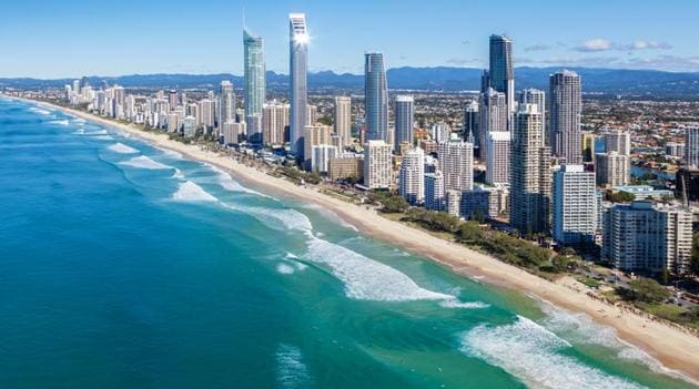 The Gold Coast has miles of world-class beaches. (Shutterstock) The Gold Coast has miles of world-class beaches. (Shutterstock)