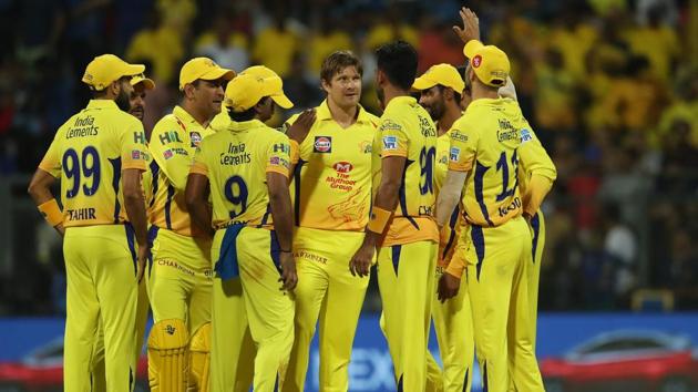 Shane Watson picked up Rohit Sharma cheaply as Mumbai Indians stuttered.  (BCCI) 