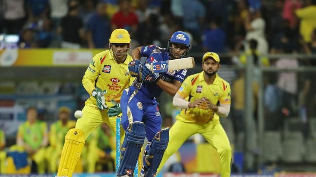 Ishan Kishan gave Suryakumar Yadav good company as Mumbai Indians looked on course for a big score. (BCCI) 