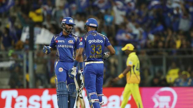 Krunal Pandya blasted 41 off 22 balls as Mumbai Indians reached 165/4 after 20 overs. (BCCI) 