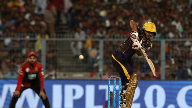 Nitish Rana struck some big blows and stitched a solid stand with Dinesh Karthik. (BCCI) 