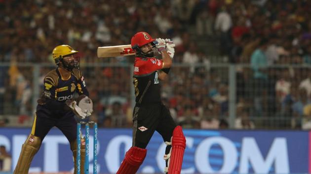 Virat Kohli looked to be aggressive and he stitched a solid stand with AB de Villiers. (BCCI) 