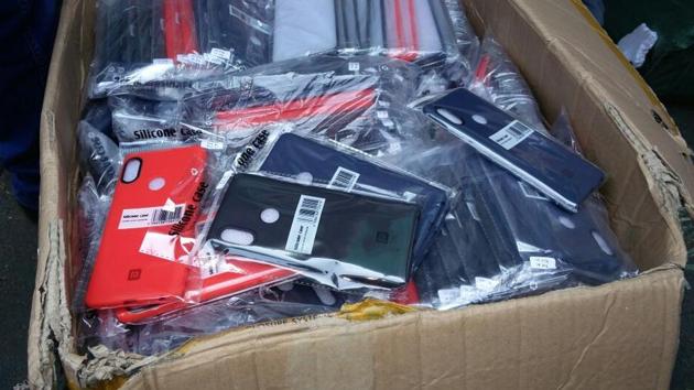 The seized goods.(HT) The seized goods.(HT)