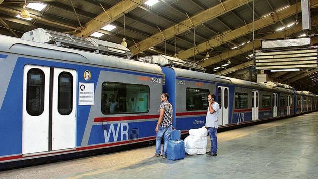 The city’s first air-conditioned local train, which was launched on December 25, provides 12 services between Churchgate and Virar through the week, but is shut for maintenance on weekends(FILE)