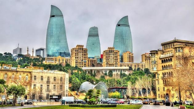 Baku, the capital of Azerbaijan.(Shutterstock)