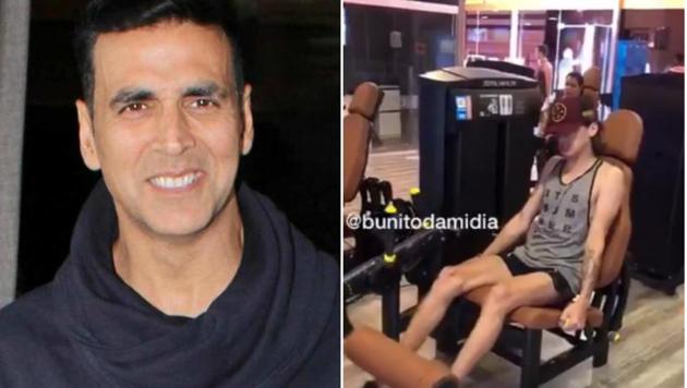Akshay Kumar tweeted a funny video with a message for some #MondayMotivation. (Akshay Kumar/ Twitter)