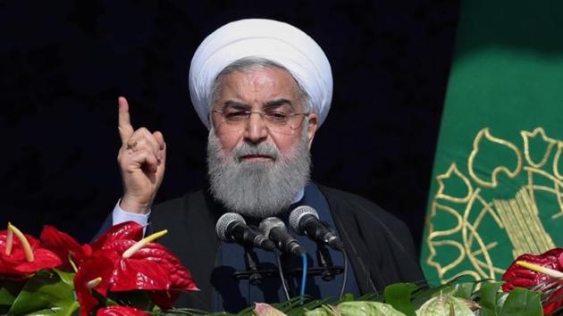 Iranian President Hassan Rouhani gestures as he speaks during a rally marking the anniversary of Iran's 1979 Islamic revolution, in Tehran, Iran, February 11, 2018. (Reuters File Photo) Iranian President Hassan Rouhani gestures as he speaks during a rally marking the anniversary of Iran's 1979 Islamic revolution, in Tehran, Iran, February 11, 2018. (Reuters File Photo)