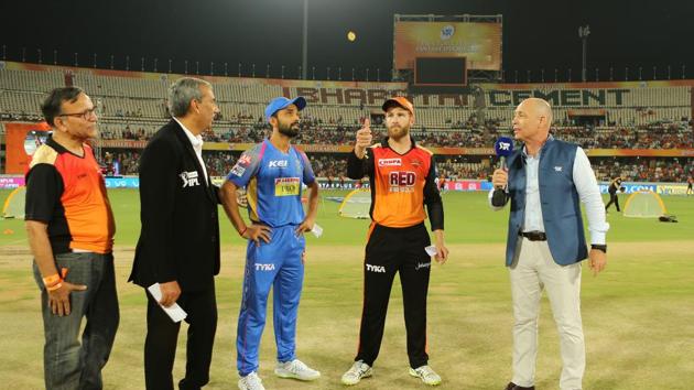 Kane Williamson won the toss and chose to bowl against Rajasthan Royals, who were returning after a gap of two years. (BCCI) 