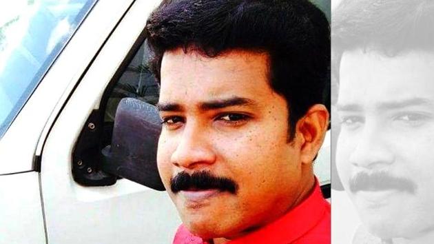Rajesh, popularly known as Rasikan Rajesh, was hacked to death on March 27 in his studio on the outskirts of Thiruvananthapuram by a gang allegedly led by Ali Bhai. (ANI Twitter) Rajesh, popularly known as Rasikan Rajesh, was hacked to death on March 27 in his studio on the outskirts of Thiruvananthapuram by a gang allegedly led by Ali Bhai. (ANI Twitter)