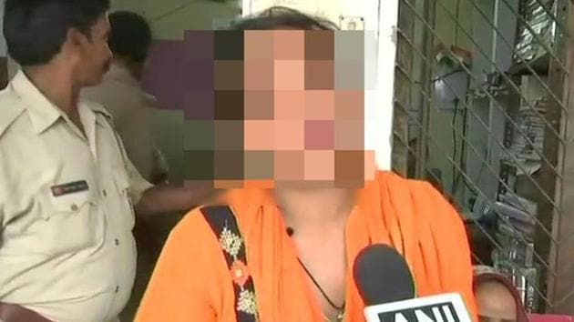 The 18-year-old woman had accused a BJP MLA of rape in 2017.(ANI photo)