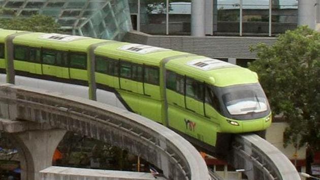 The phase 2 of the monorail was to be commissioned in December 2010(FILE)