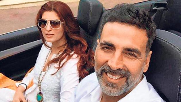 Akshay Kumar and wife Twinkle Khanna enjoying their vacation in France. Akshay Kumar and wife Twinkle Khanna enjoying their vacation in France.
