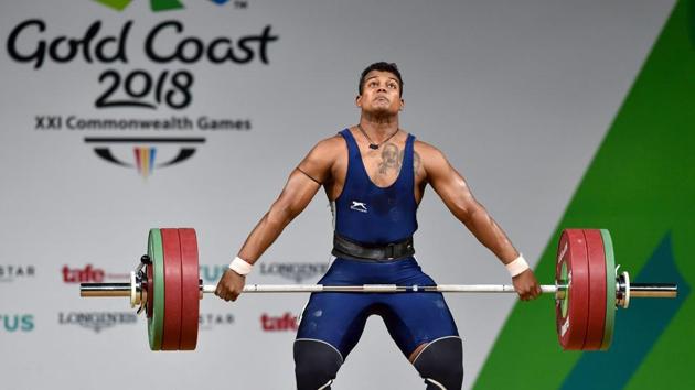 Ragala Venkat Rahul won India’s fourth gold medal on Saturday when he clinched the men’s 85kg title. (Manvender Vashist / PTI) Ragala Venkat Rahul won India’s fourth gold medal on Saturday when he clinched the men’s 85kg title. (Manvender Vashist / PTI)