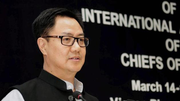 Minister of state for home affairs Kiren Rijiju had said that NSCN-IM had dropped the issue of “sovereignty” in the peace political talks with the Centre.(PTI File Photo)