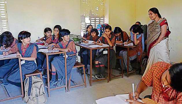 The nexus between schools and shops for selling books of certain publishers results in financial burden on parents. (HT Photo) The nexus between schools and shops for selling books of certain publishers results in financial burden on parents. (HT Photo)