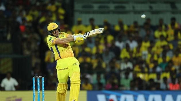 Shane Watson gave CSK a flying start as 75 runs were scored in the powerplay. (BCCI) 
